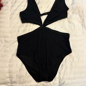Aerie Black Women Swim One Piece